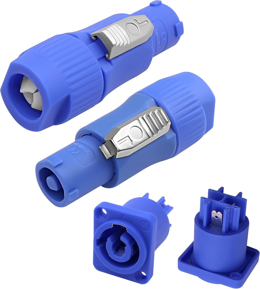 MEIRIYFA Powercon 3 Pin AC Connector Speaker Power Adapter 20A/250V Compatible with NAC3FCA, NAC3FCB, NAC3MA-1 - ShopVlot