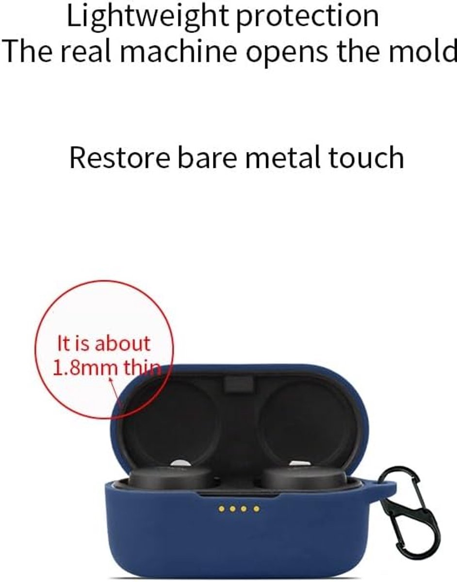 FTRONGRT Case Compatible with DENON PerL Pro, Scratch-Resistant, Shockproof Silicone Case Compatible with DENON PerL - ShopVlot