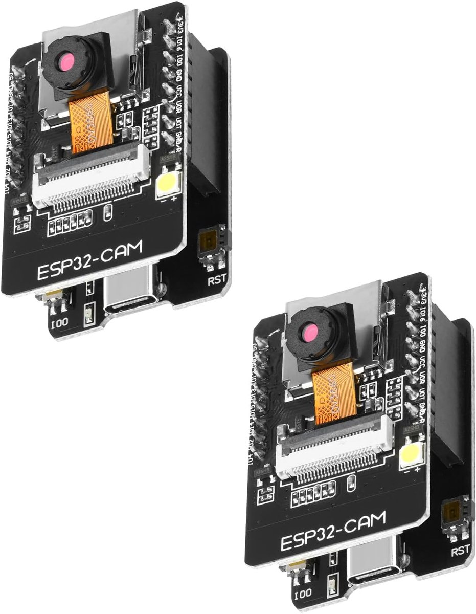 diymore 2 PCS for ESP32 -CAM development card for ESP32 Type C with OV3660 camera module CH340G - ShopVlot
