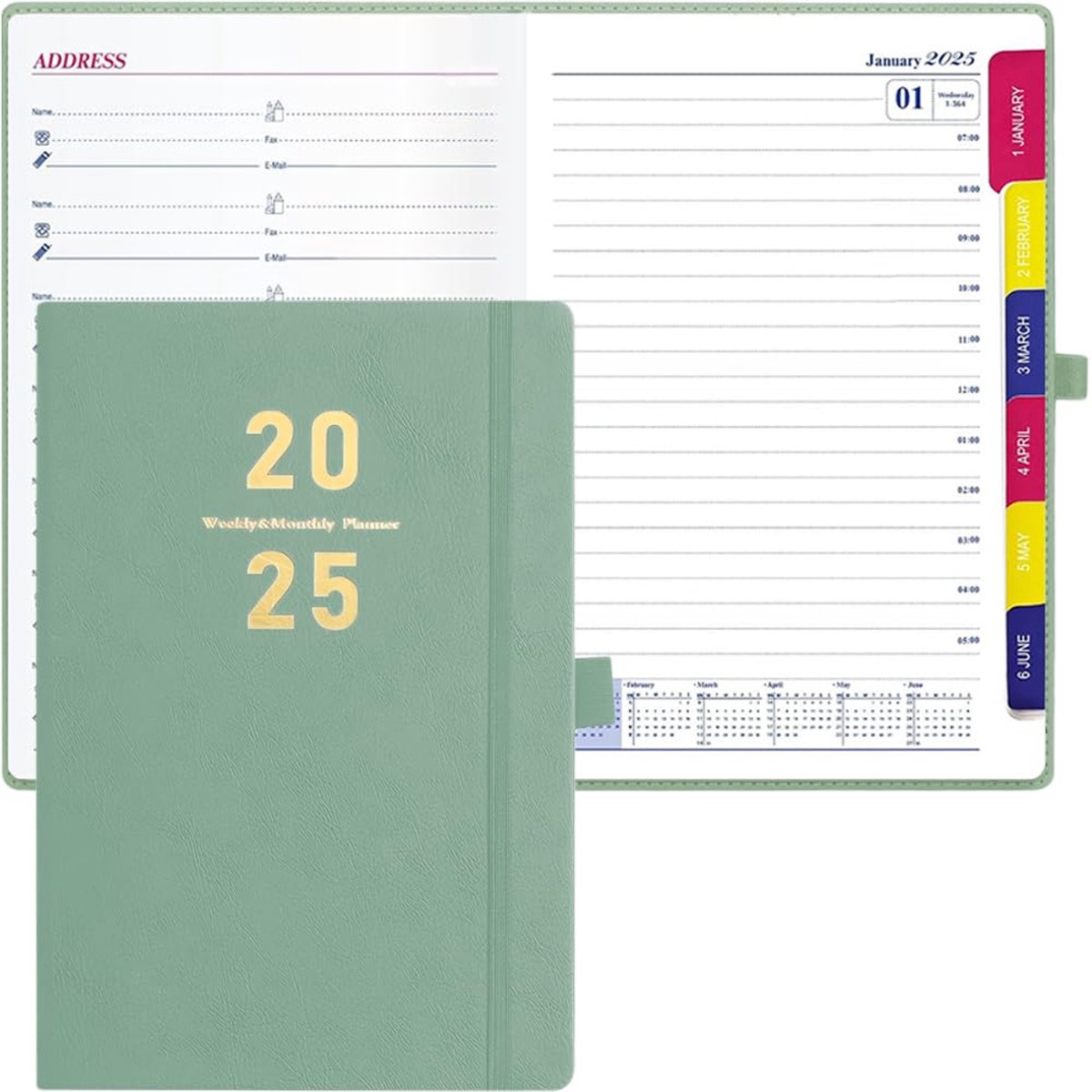 Kalender 2025 (groen) - ShopVlot