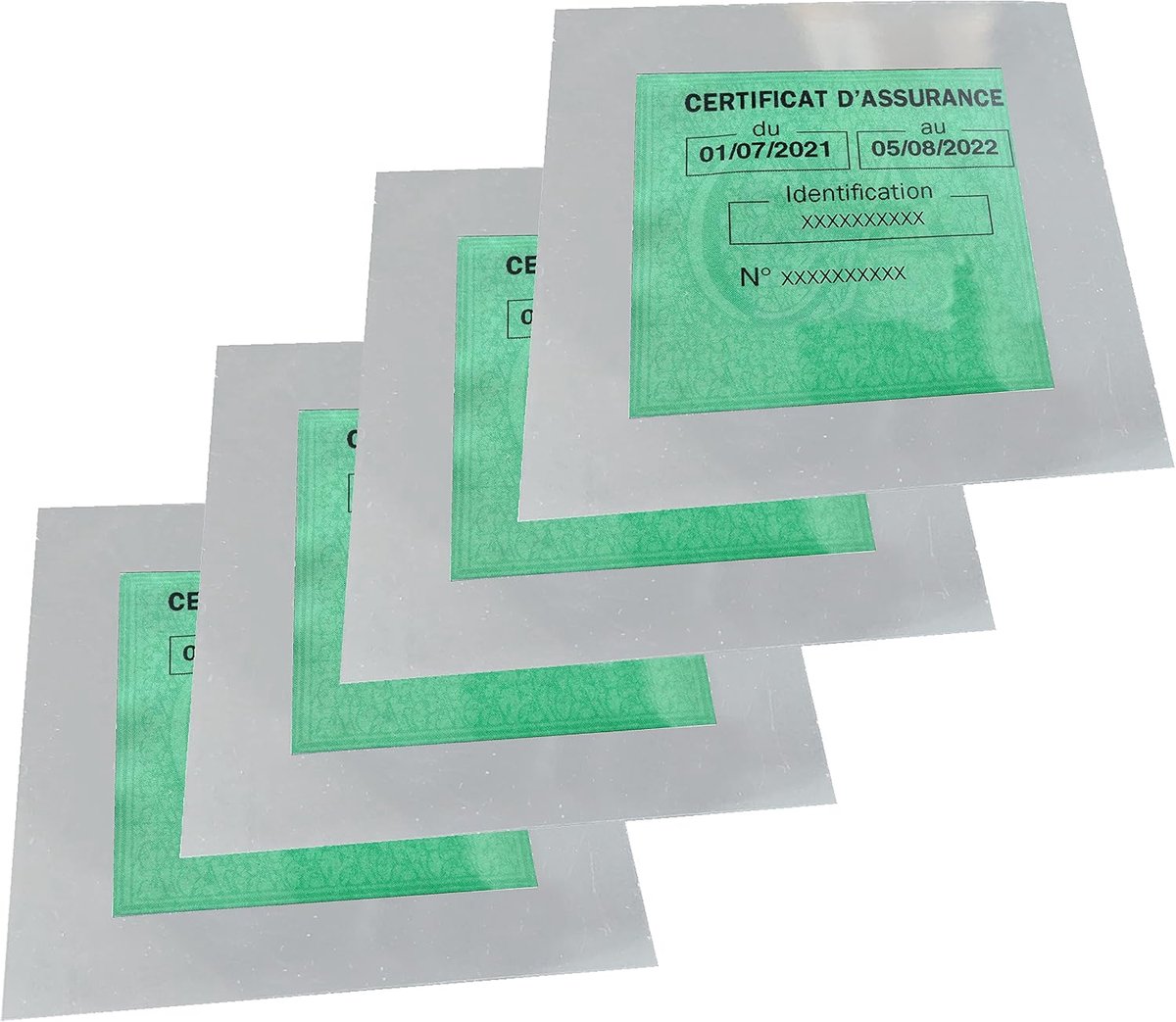 Easyboost Self Adhesive Sticker Motorcycle Insurance Plastic Transparent Protection (4 stickers) - ShopVlot
