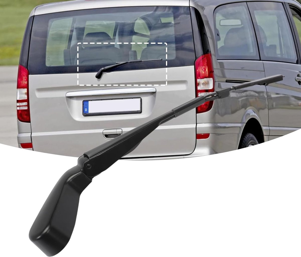 Windscreen Wiper Arm Windscreen Cleaning Wiper Rear Suitable For Viano Vito W639 0018207344 A0018207344 - ShopVlot