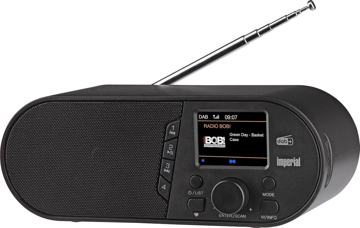 Digitale radio DAB+/DAB/FM - Bluetooth - Kleurendisplay - Geniet van ruisvrije ontvangst - ShopVlot