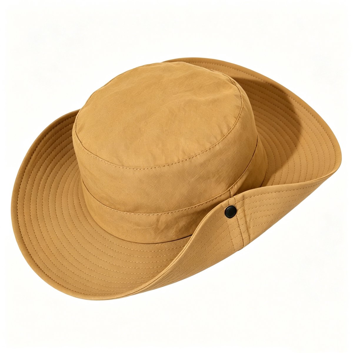 casalora - Women's Sun Hat – Beach Hat – UPF80+ UV Protection – Quick-Drying – Lightweight and Breathable – Roll-Up Brim – With Strap – Beach Hat – Khaki