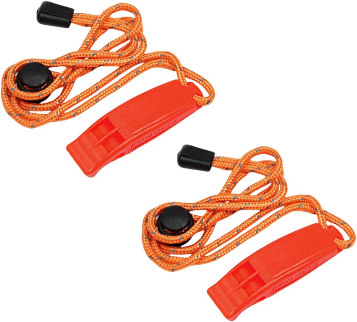 Vibrator Whistle Set (2PCS) - Emergency Vibrator Whistle and Dog Whistle, Signal Whistle with Cord Suitable for - ShopVlot