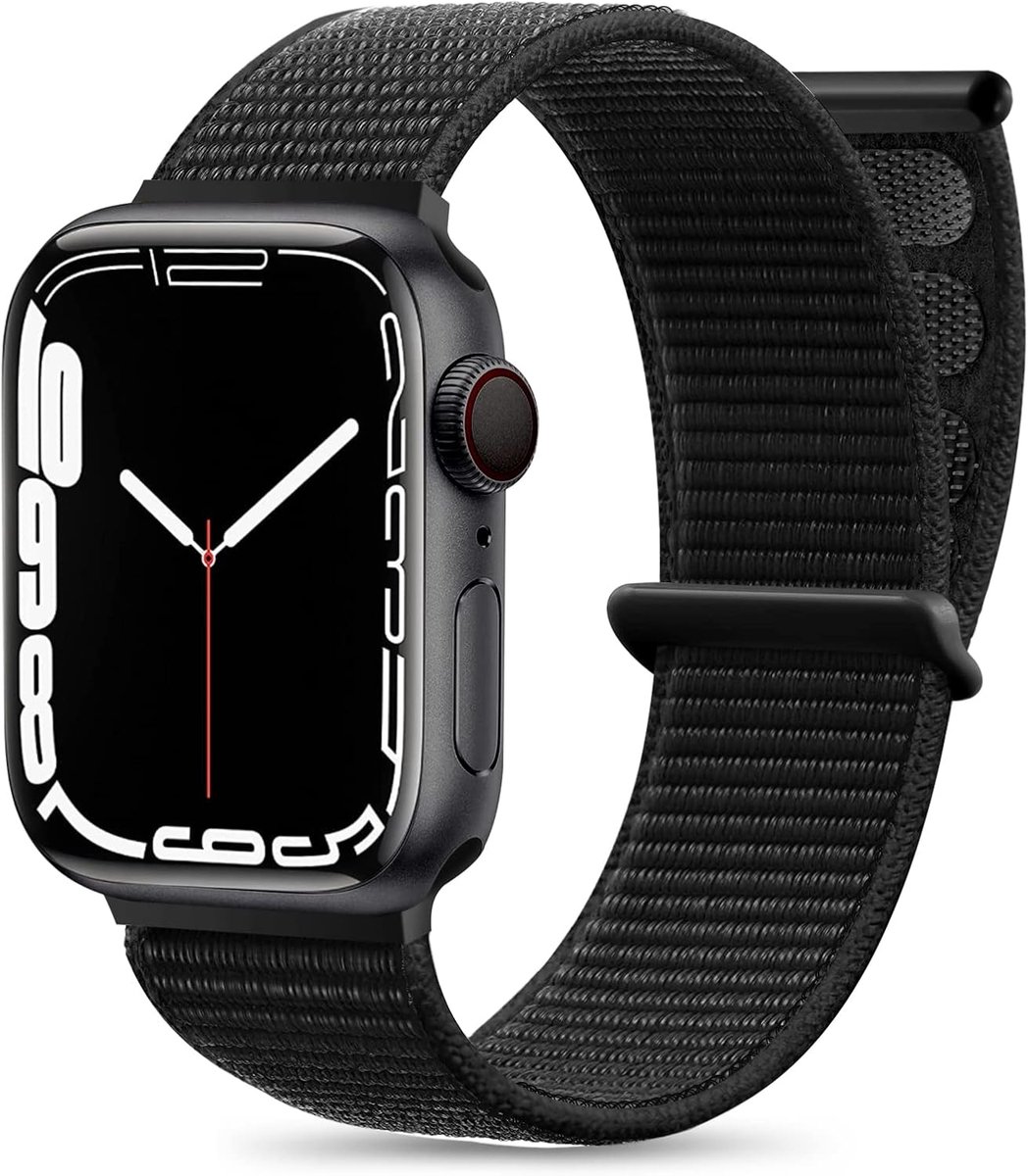 Nylon horlogeband 44mm, 38mm, 42mm, 40mm - verstelbare sportband - compatibel met Apple Watch - ShopVlot