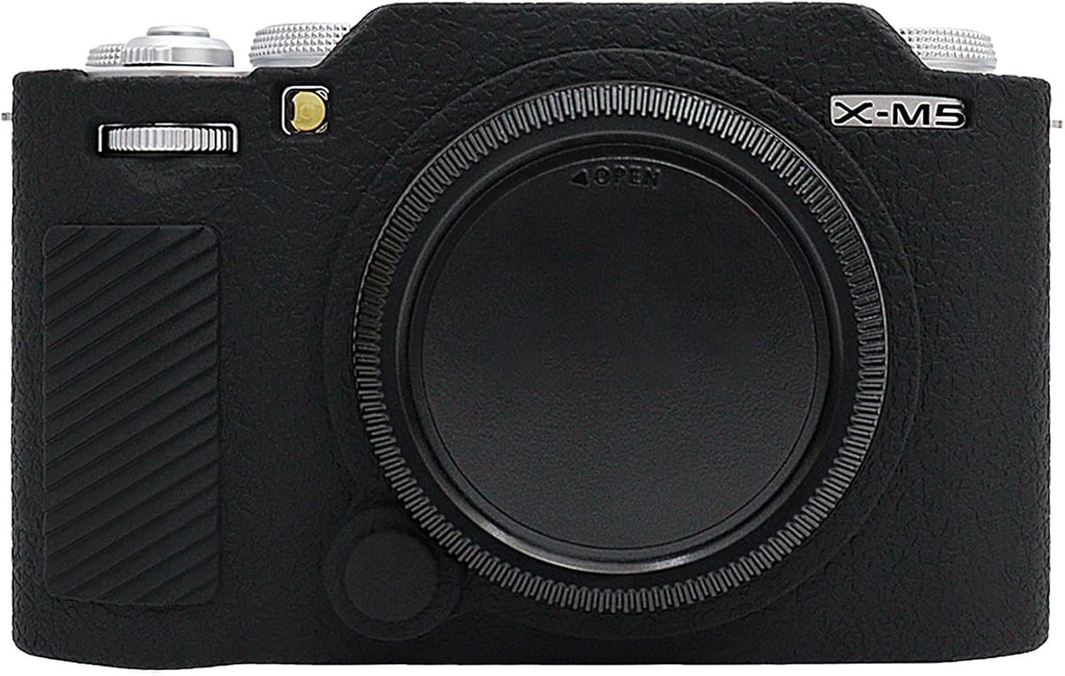 Camera case voor Fuji X-M5 - zachte silicone - krasbestendig - comfortabel in gebruik - ShopVlot