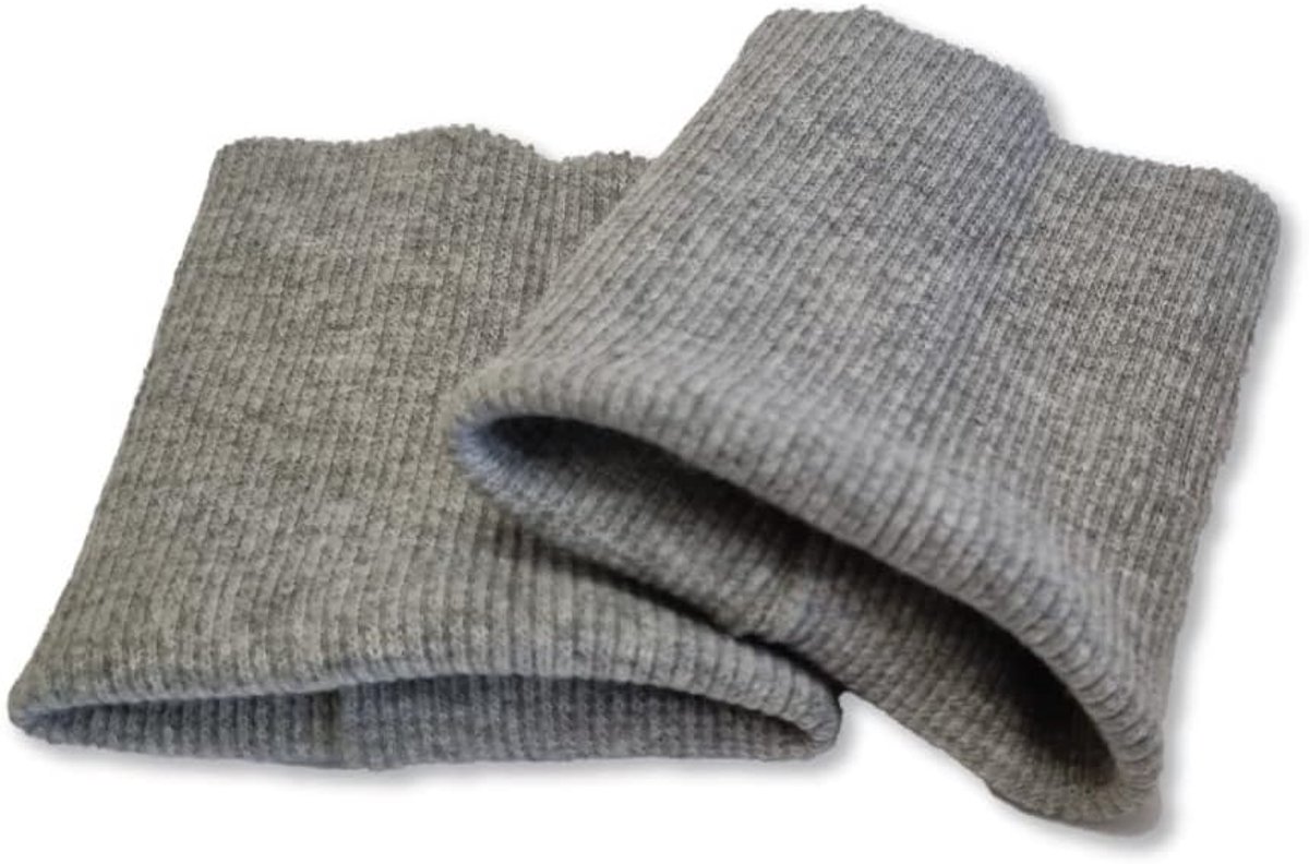 Cuffs Medium Grijs - Katoen - 100% katoen - Vernieuw je kleding in enkele momenten - ShopVlot