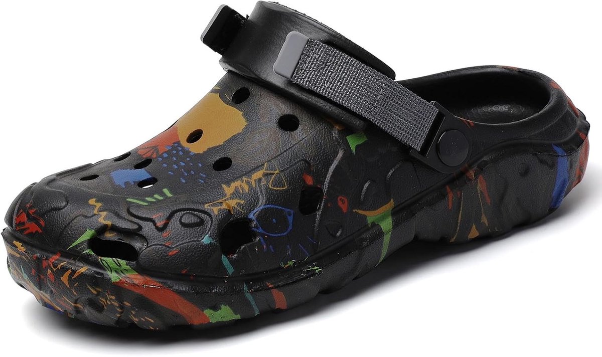 Men's Clogs Garden Shoes Adults Slip-On Outdoor Athletic Sports Sandals Summer Water Beach Shoes Casual Slippers - ShopVlot