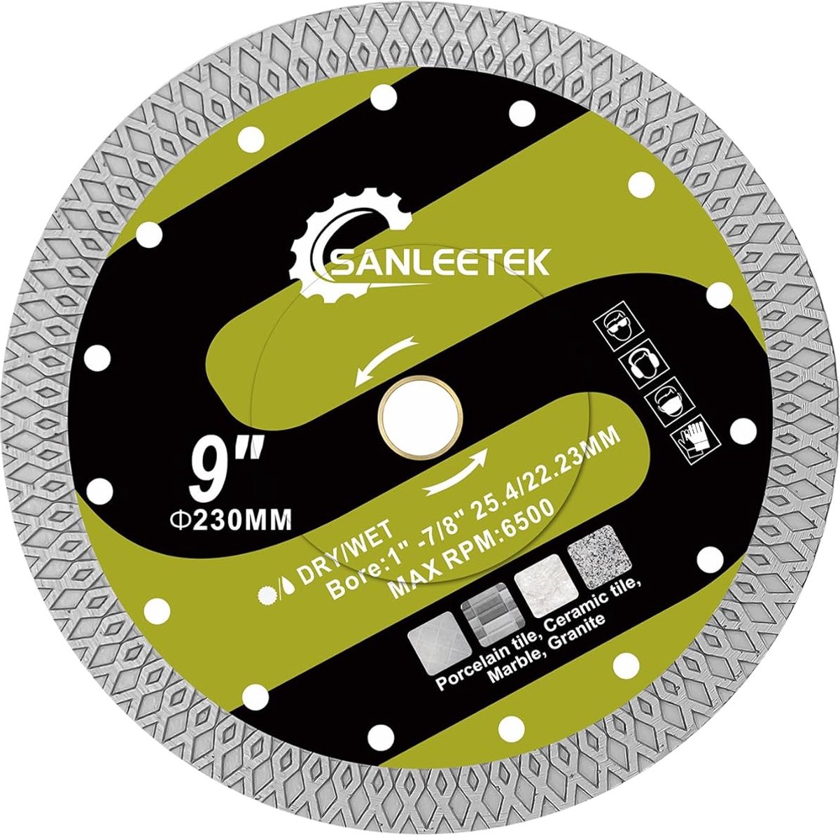 Diamond Grinding and Grinding Discs 230mm - X Mesh Disc Cutter Diamond Blade for Ceramic Tiles Porcelain Marble - ShopVlot