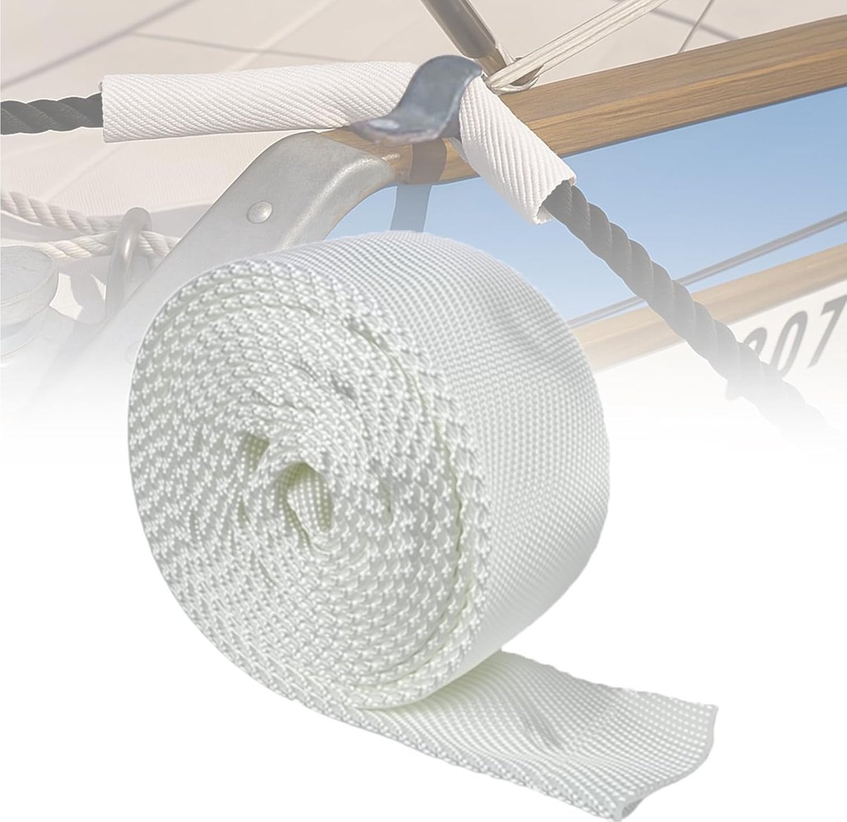 Marine Dock Guards Rope Cover - Heavy Duty Boot Mooring Line Protector Fit Lines up to 1", Sailing Docking Anchoring - ShopVlot