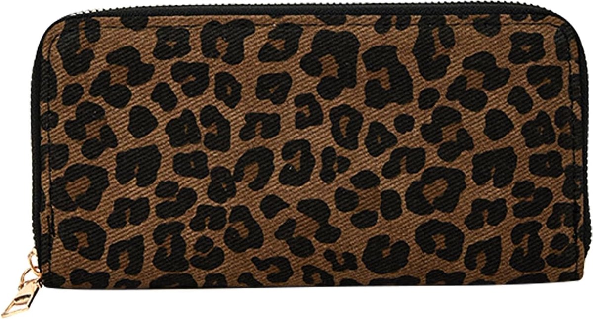 Women's Wallet, Large Wallet, Long Format, Zip Wallet with Coin Compartment, 8 Card Slots - ShopVlot