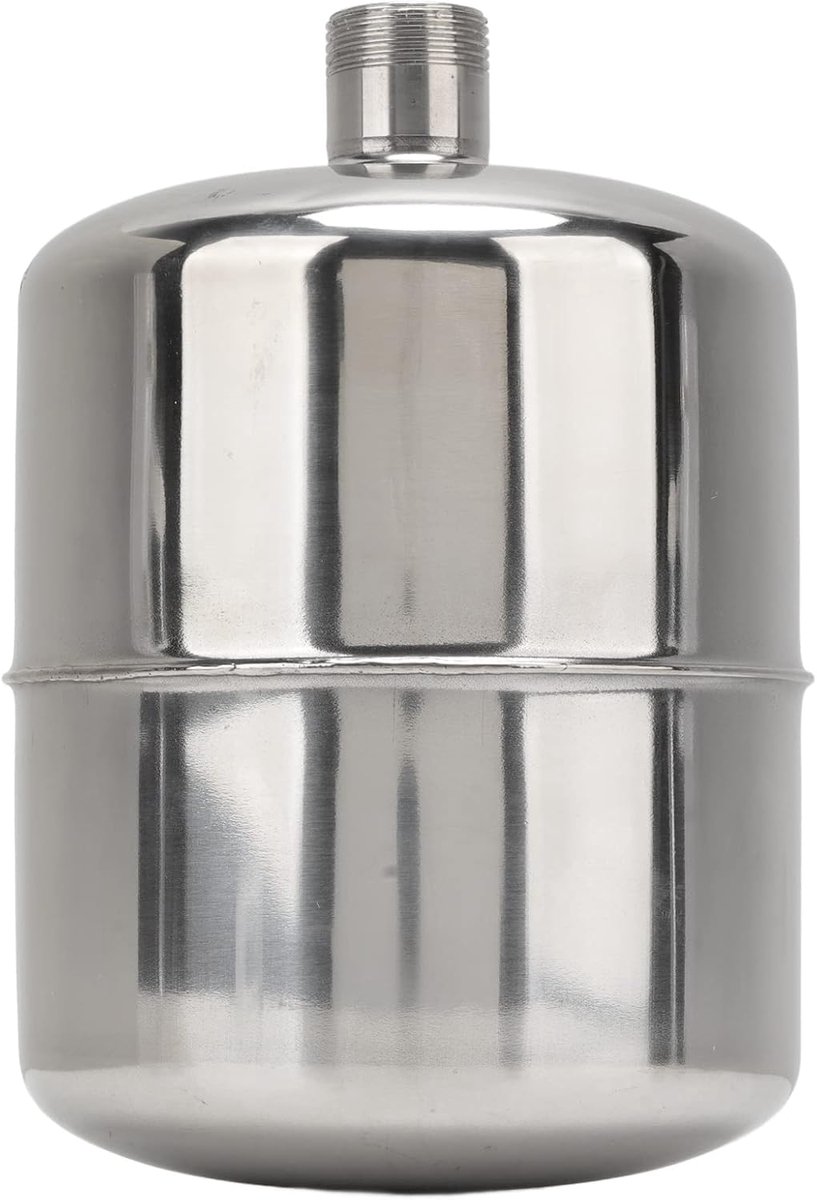 Expansion Tank, Pressure Tank, Pressure Tank, Stainless Steel, 2 Liter, Leakproof, Heavy Duty Accessory for Water Pump - ShopVlot