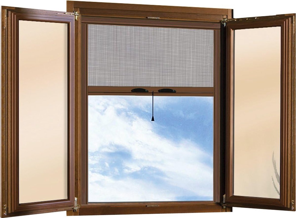 Fly screen brown 120 x 170 - ShopVlot