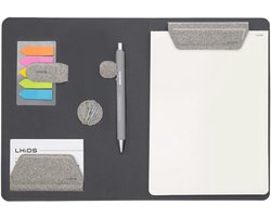 LHiDS Creative Magnetic Business Portfolio CV Padfolio Organizer, A5 Folder with Clipboard, Paper Clip, Writing Pad - ShopVlot