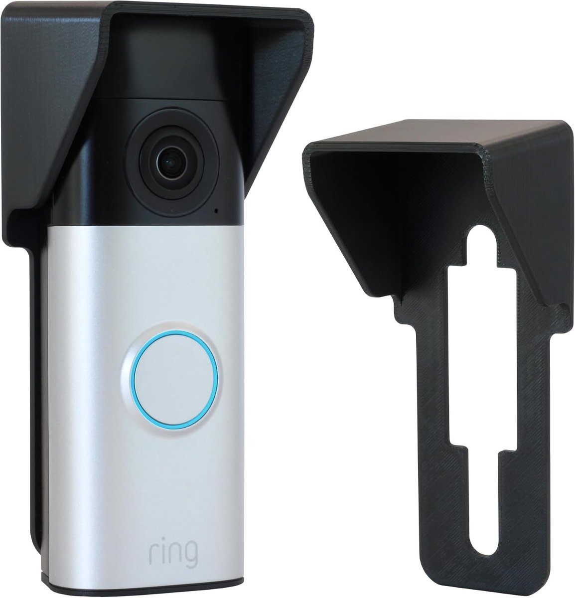 Doorbell cover for Ring Gen2 2026, Protects from rain and sunshine - No need to drill any extra holes, Easy assembly - ShopVlot