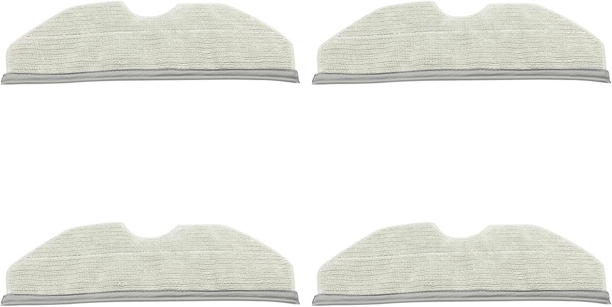 Replacement accessories kit for Narwhal Freo X Plus/Freo X Ultra Robot Vacuum Cleaner and Mop, 4 Washable Mop Pad - ShopVlot