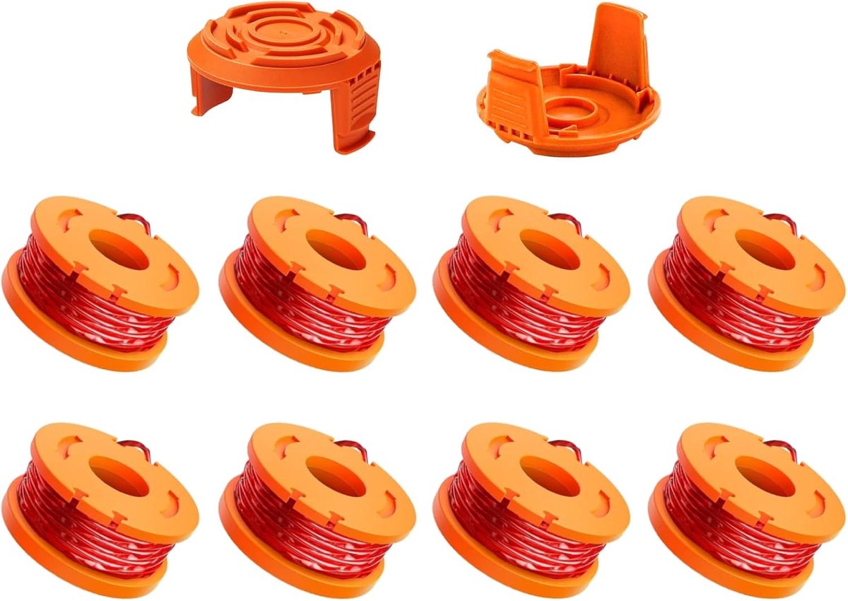 WA0004 String Trimmer Line 10ft 0.065" for Worx WA0010 WG154 WG163 WG160 WG180 WG175 WG155 WG151 Weed Wacker Eater - ShopVlot