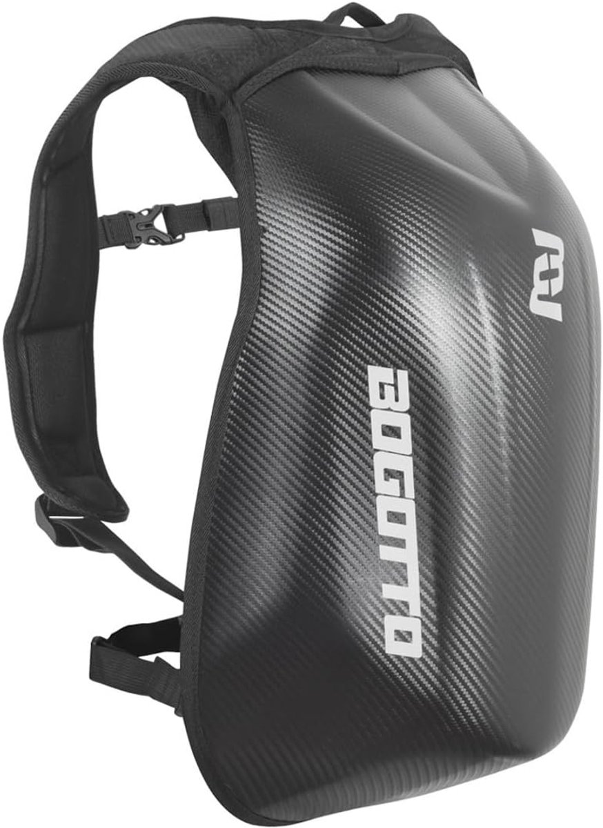 Bogotto Hump Race Carbon Look Motorcycle Backpack - Carbon look - ShopVlot