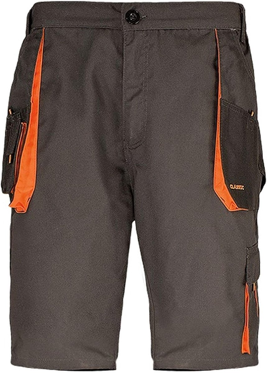 Werkshorts 48 - Oranje - Comfortabel materiaal - Ideaal voor warm weer - ShopVlot
