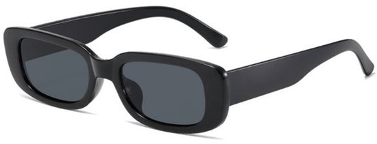 Rectangular sunglasses for men and women, stylish retro 90s sunglasses with UV400 protection, cool square frames. van Merkloos — afbeelding 2