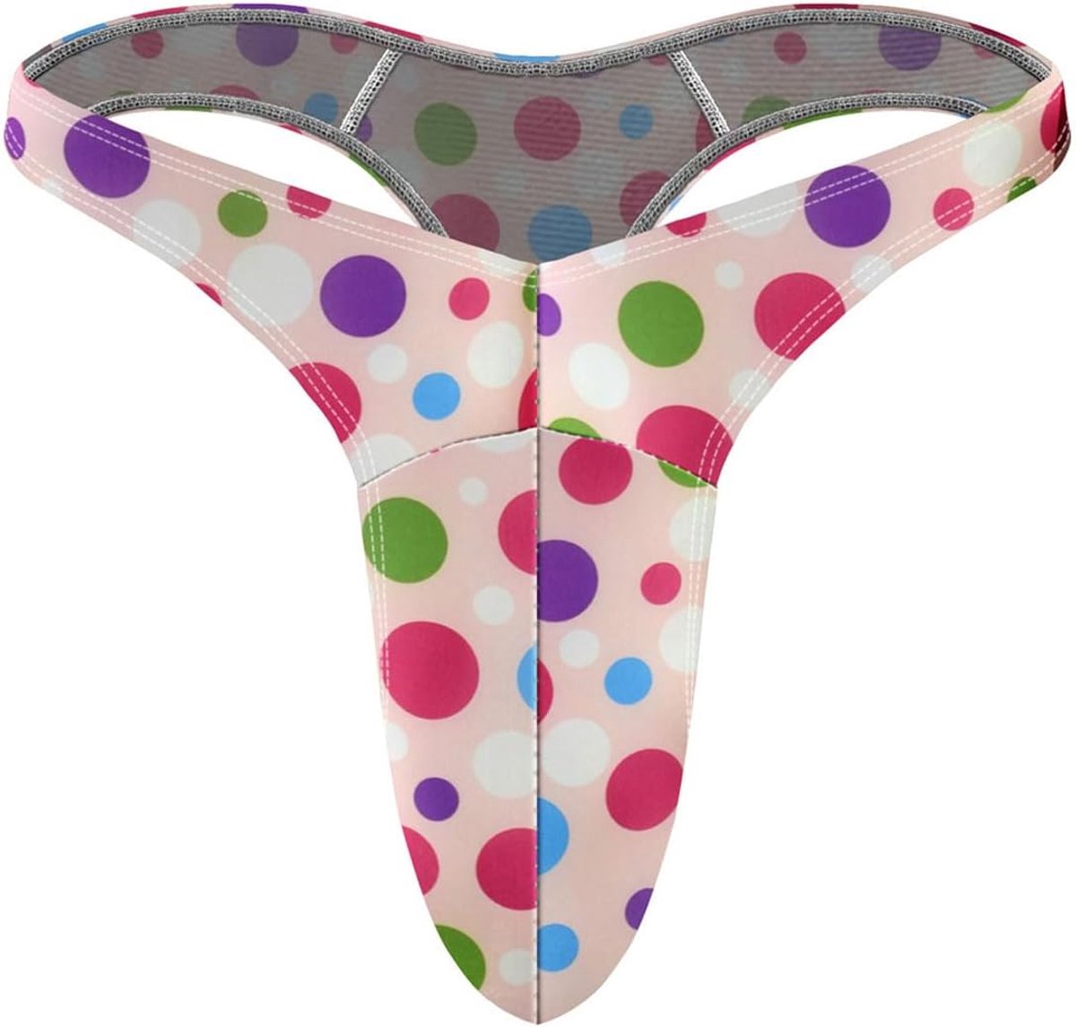 String ondergoed heren - lage taille - glanzend kunstleer - ademend en comfortabel - ShopVlot