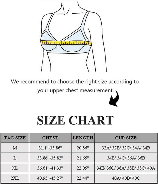 Dames Camisole met Verstevigde Beugel en Padding - Set van 3 Stuks voor Comfort en Ondersteuning — afbeelding 3