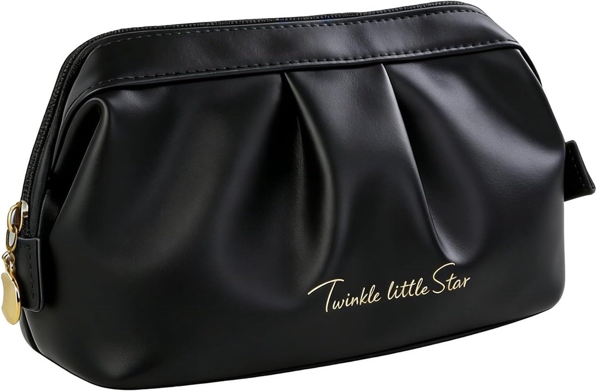 Make-Up Tas voor Vrouwen, Waterdichte Reistassen Make-Up Case Opslag Organisator met Compartimenten, Draagbare - ShopVlot