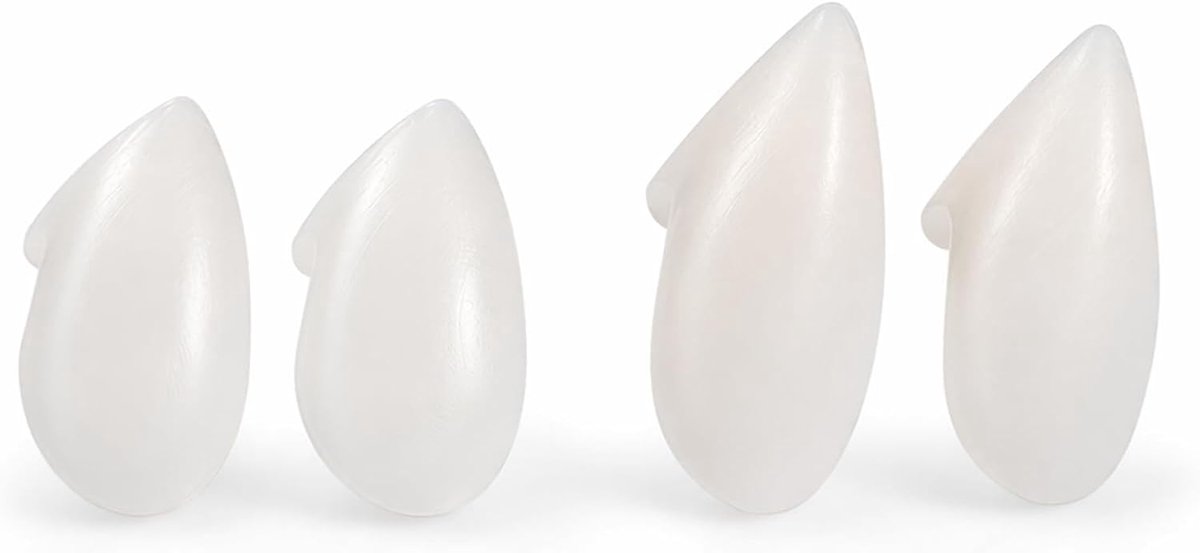 2 paar vampiertandenset met kleefparels – 2 maten voor Halloween cosplay - ShopVlot