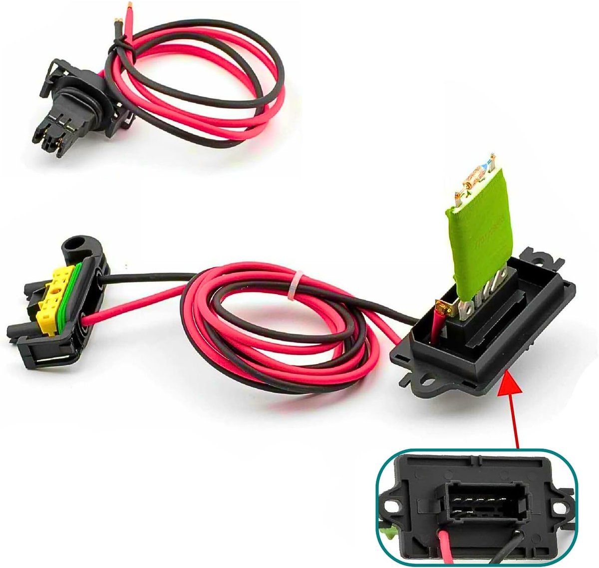 Module Heating Resistor Pulsor Ventilation Air Conditioning Compatible for Renault Clio 3 Mode and Grand Mode - ShopVlot