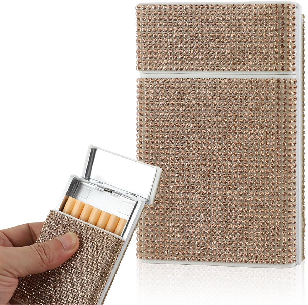 Cigarette Case, Cigarette Case, Cigarette Case, Cigarette Case for Cigarettes, Moisture-Resistant, Sweatproof - ShopVlot
