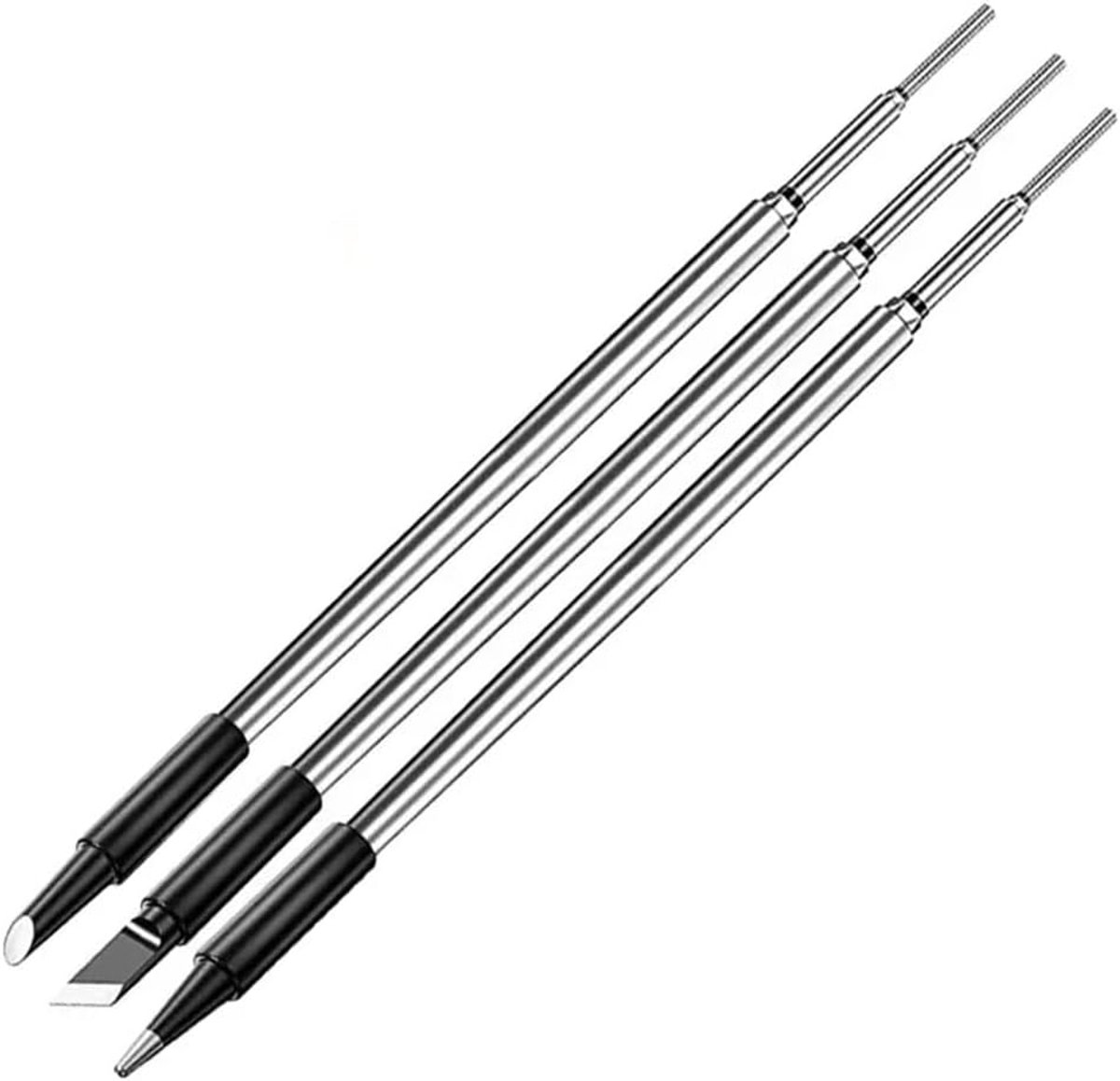 C210 soldeerboutpunt, USB-soldeerbout punt, 5 V batterij, soldeerbout punt, soldeernawerkaccessoires, 3 stuks - ShopVlot