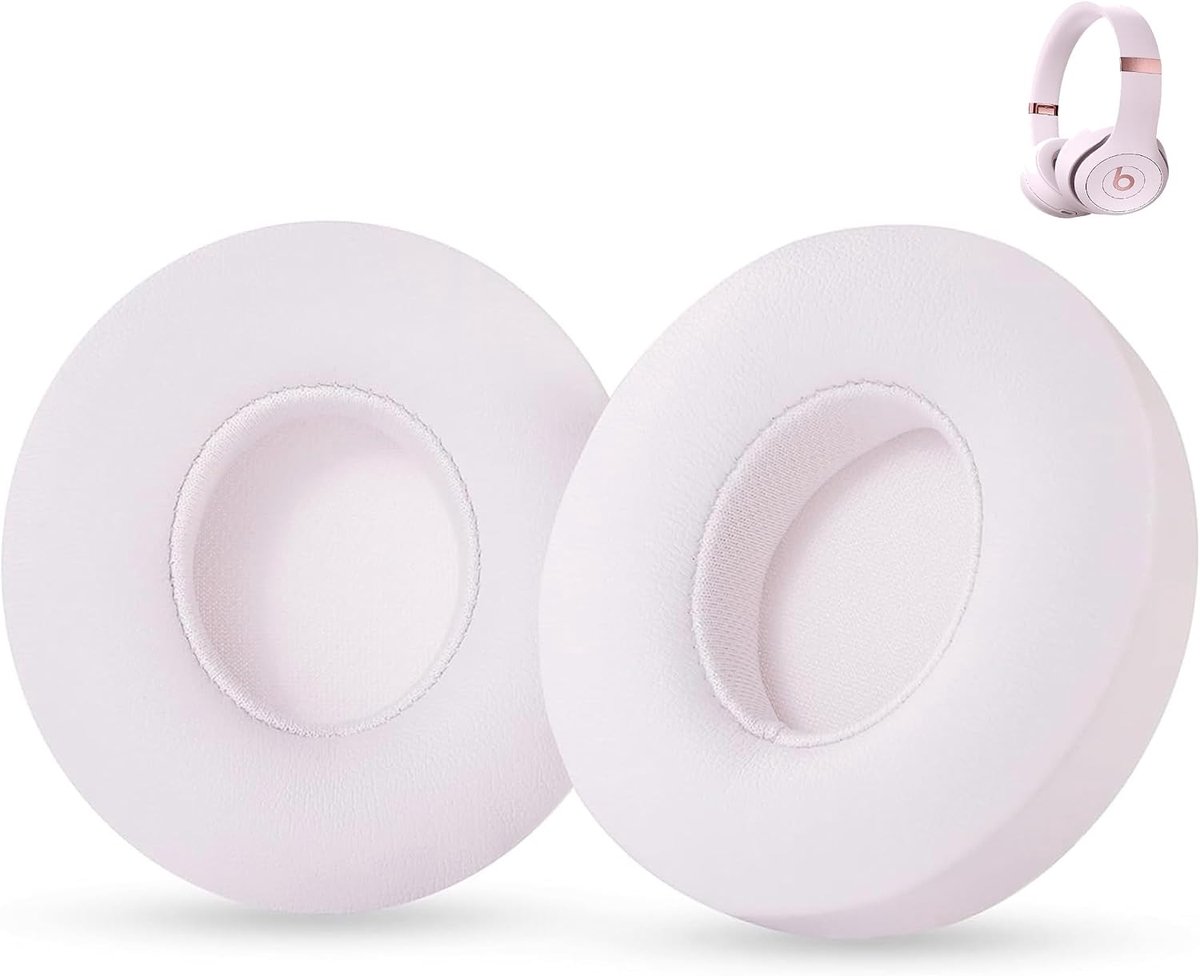 Replacement Ear Cushion Cases Compatible with Beats Solo 4.0 Over Ear Headphones with Protein Leather - ShopVlot