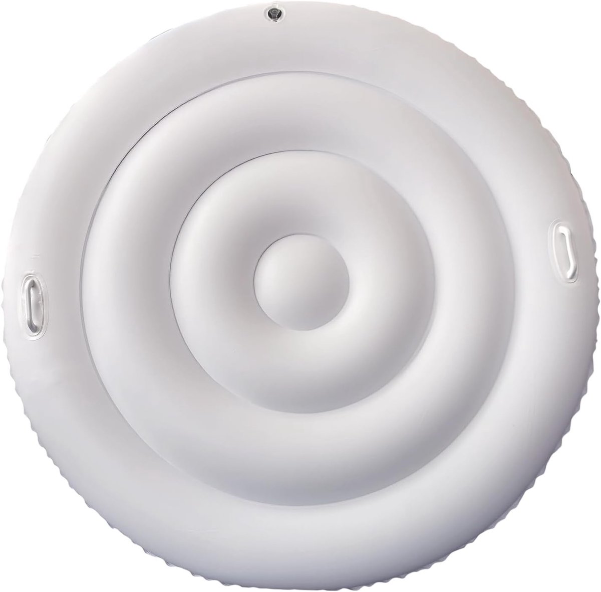 165cm Round Jacuzzi Cover - Reinforced PVC Inflatable Cover with Heat Insulation, Leaf Resistant & Quick Inflate - ShopVlot