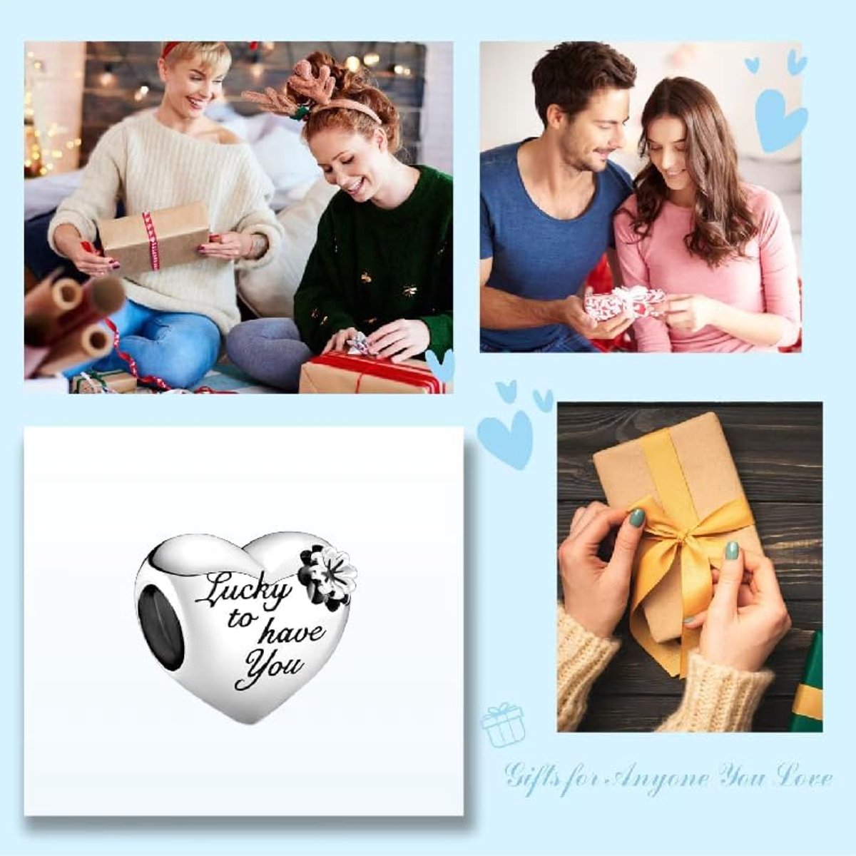 Happy Mum to Have You, Compatible with European Bracelets and Necklaces for Mother's Day for Women - ShopVlot