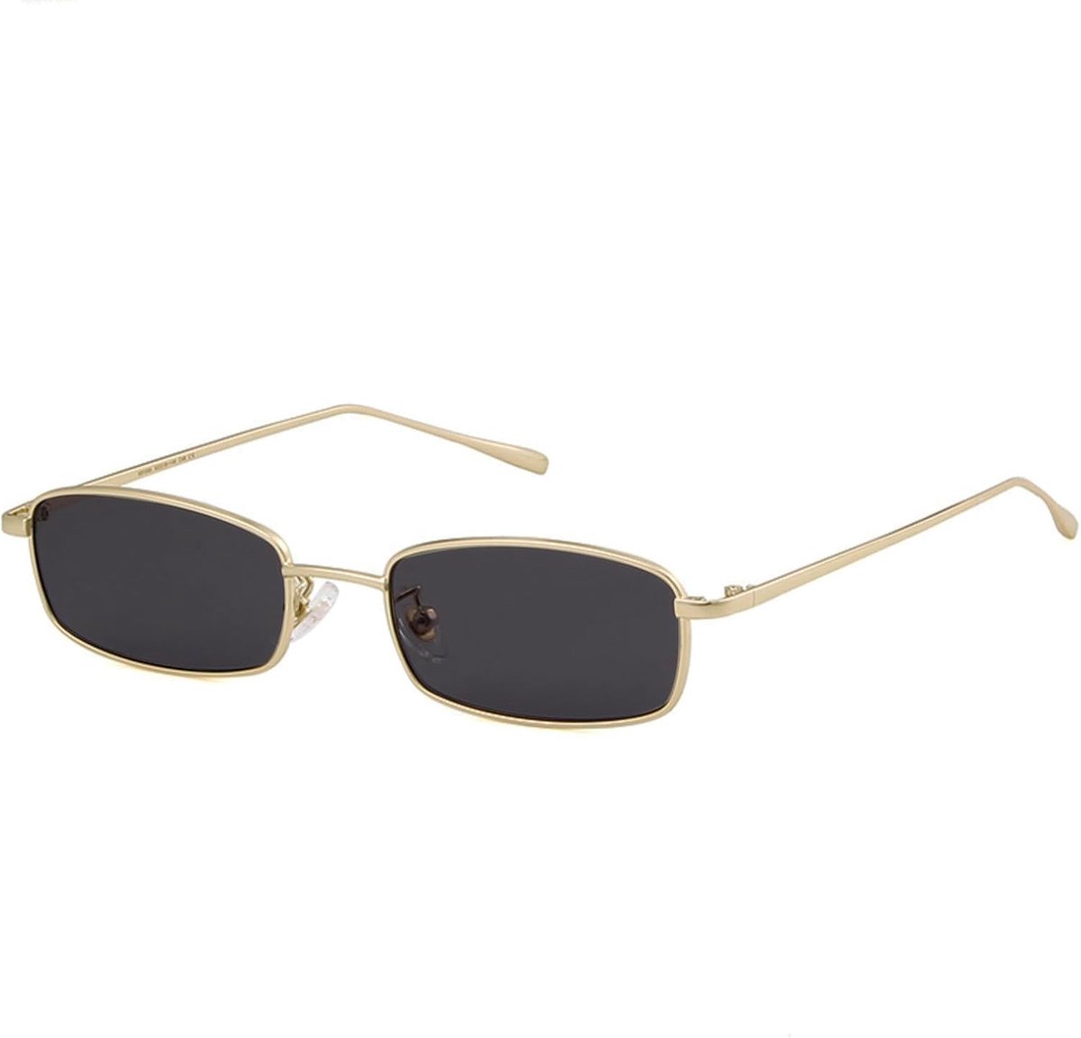 ADEWU Retro Sunglasses Rectangular Vintage Oval Glasses For Women Men - ShopVlot