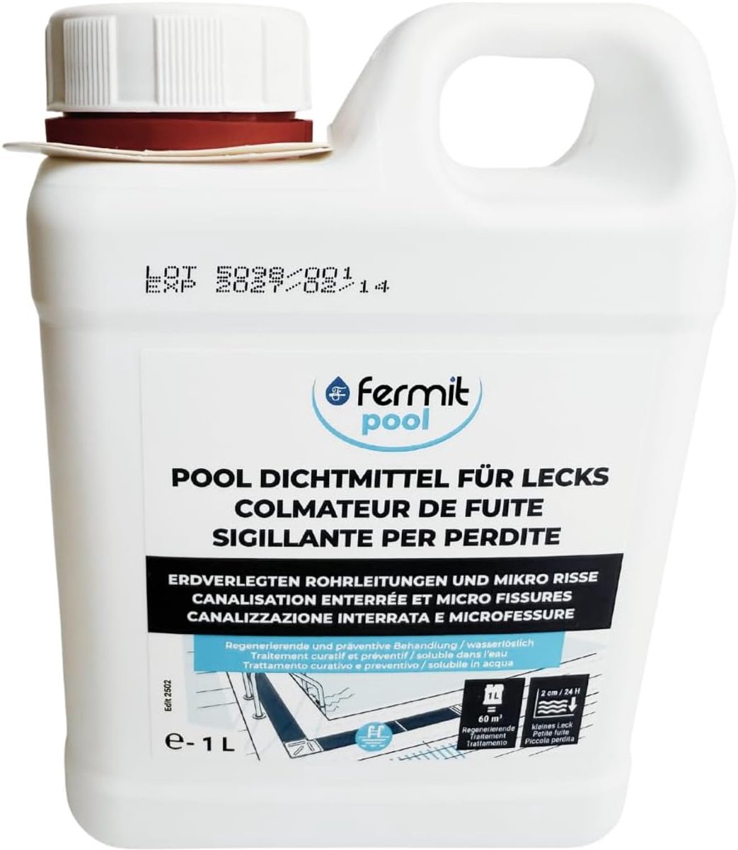 Leck-Fix - 1 litre - your reliable aid against leaks in swimming pools and pipes - ShopVlot