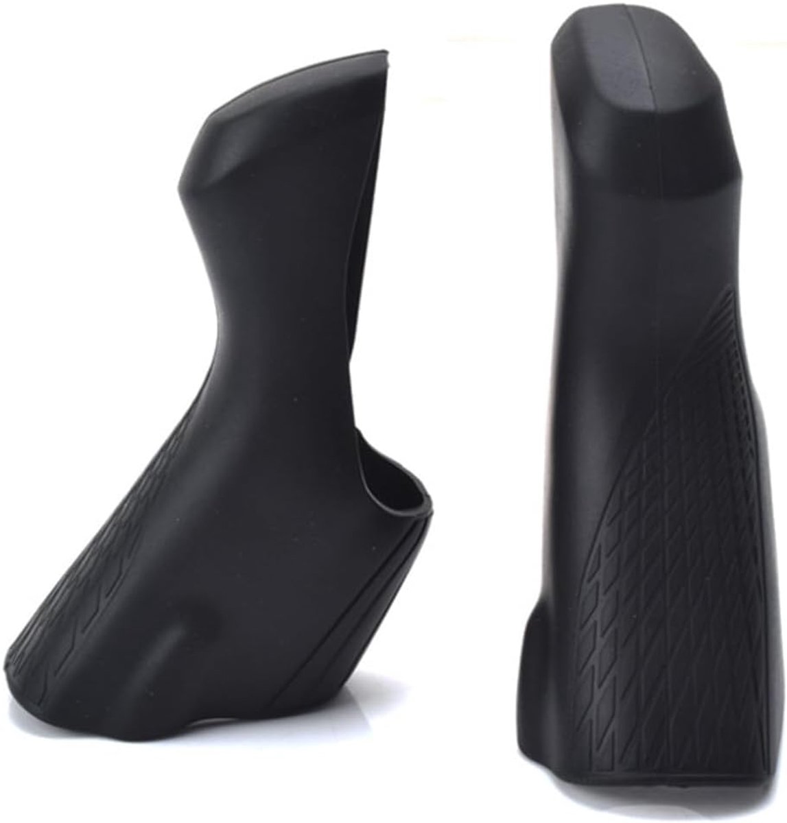 Fiets handvat rubber set - rem hendel hoes - siliconen cover - betere controle bij remmen - ShopVlot