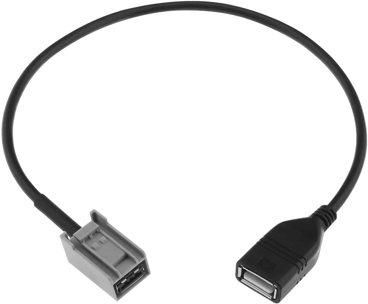 USB Adapter Kabel voor Honda - 30 cm - AUX functie - Audioverbinding voor iPhone/Android - ShopVlot