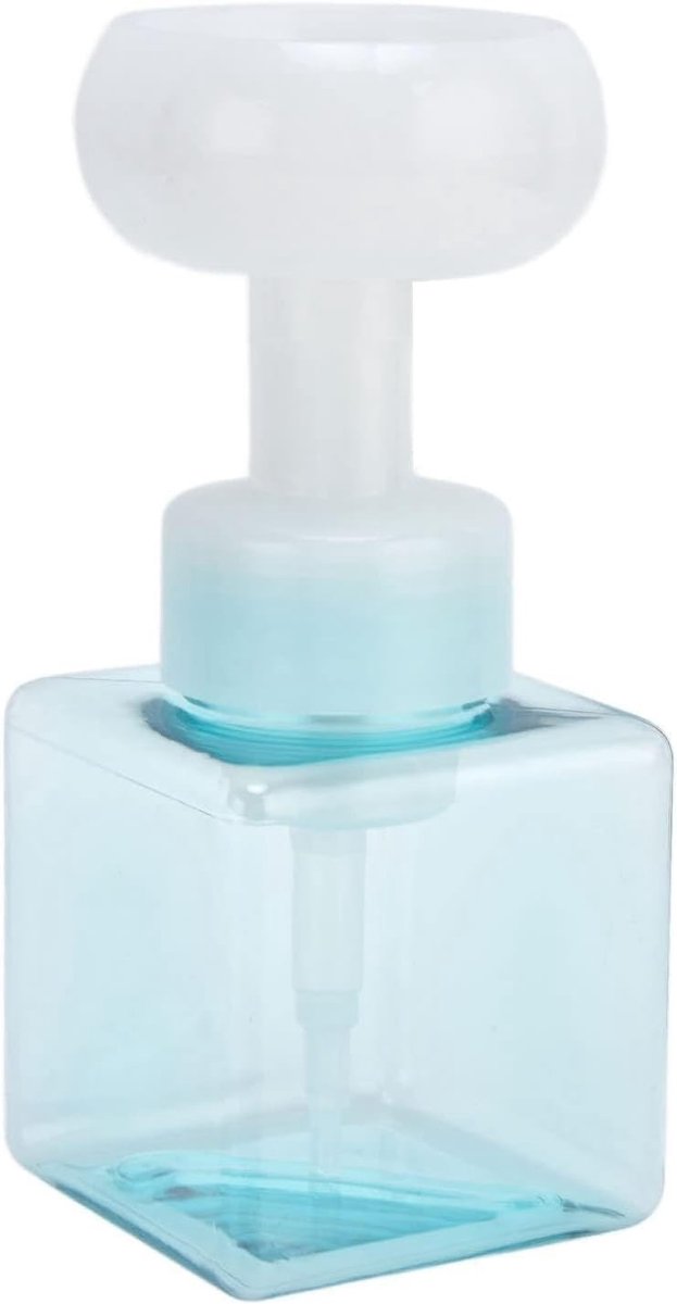 Foam Dispenser voor Vloeibare Zeep - 250ml Bloemvormige Zeepdispenser, Herbruikbare Container voor Badkamer en Keuken, Ideaal voor Handzeep en Schuimzeep