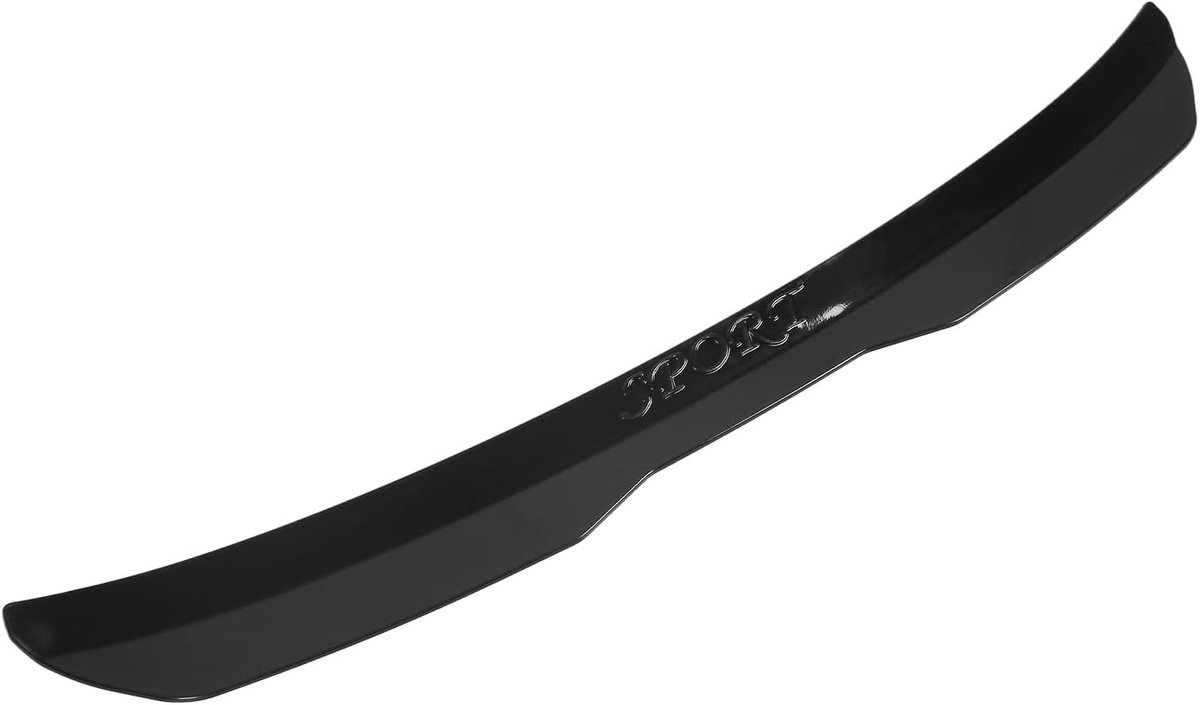 Achterspoiler voor hatchback - Shiny black - Duurzaam ABS - Vermindert luchtweerstand - ShopVlot