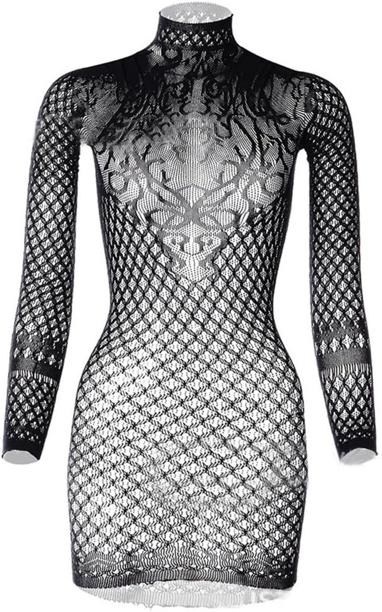 Sexy outfit - één stuk - zacht en rekbaar - perfect voor huwelijksnacht - ShopVlot