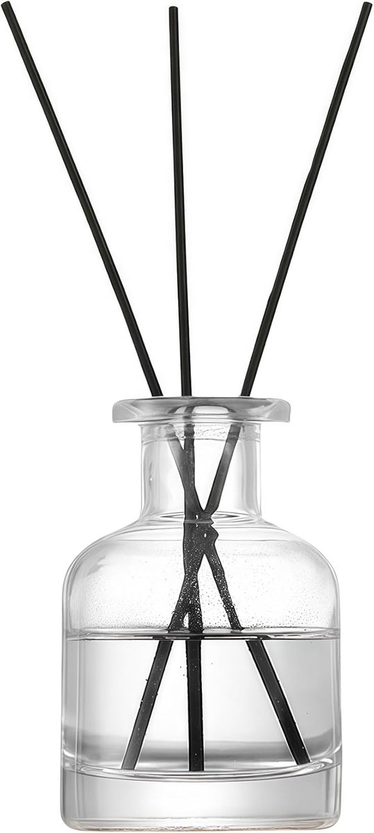 Diffuser fles 150ml - helder glas - stevig ontwerp - perfect voor aromatherapie - ShopVlot