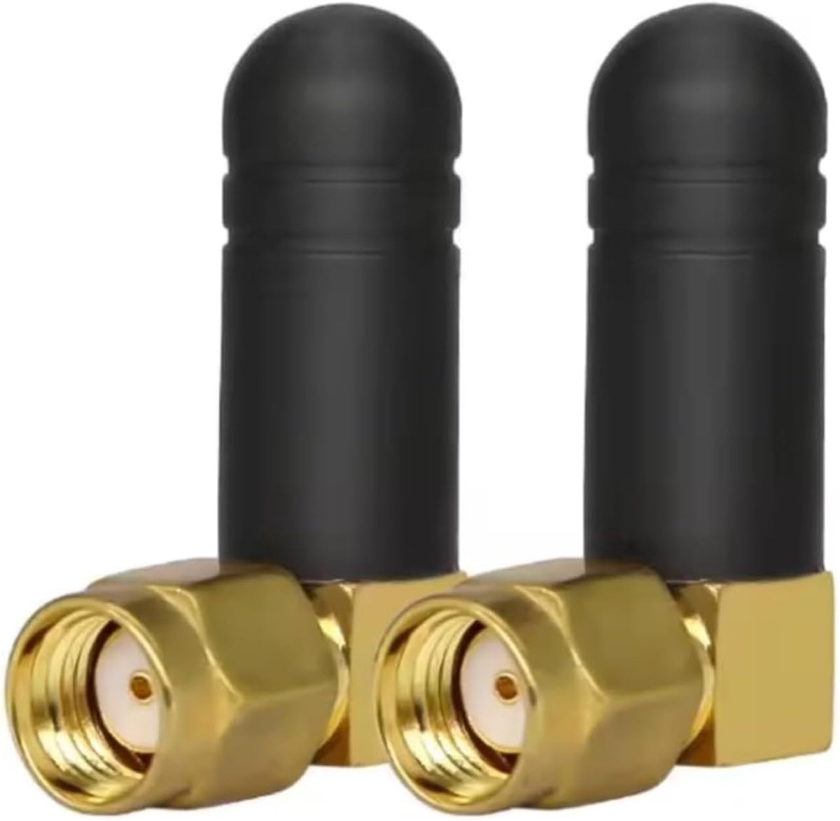 Mini Wifi Antenne - 2 Pack - RP-SMA Plug - Dual-band 5.8GHz / 2.4GHz - Betere connectiviteit voor routers - ShopVlot
