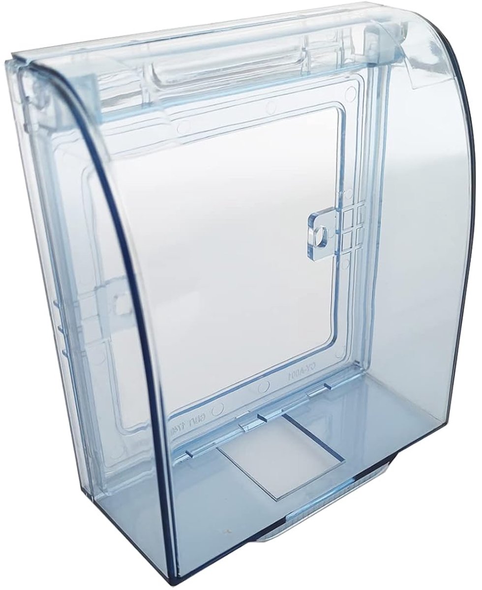 Switch Plug - Transparante Waterdichte Stopcontactdoos - Geschikt voor Badkamer - Veiligheidsgarantie - ShopVlot
