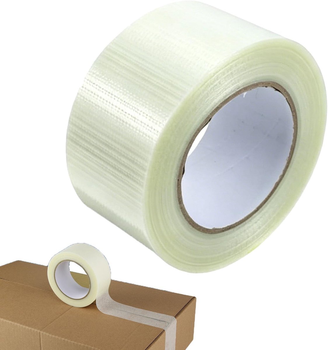 Reparatietape 8cm x 20m - Transparant - Waterdicht - Geschikt voor tent- en canvasreparatie - ShopVlot