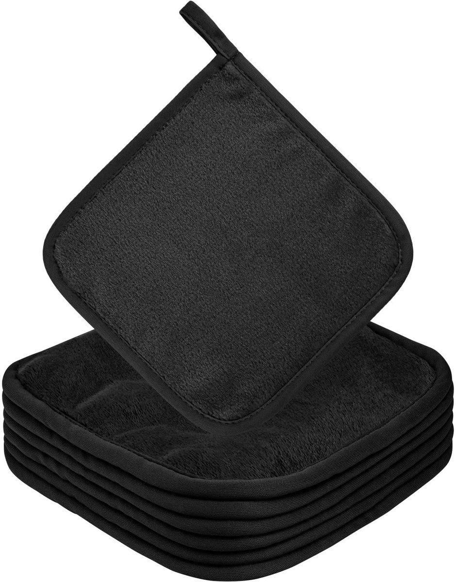 Solidchoice - Set van 6 Microfiber Gezichtsdoeken voor Make-up Verwijdering