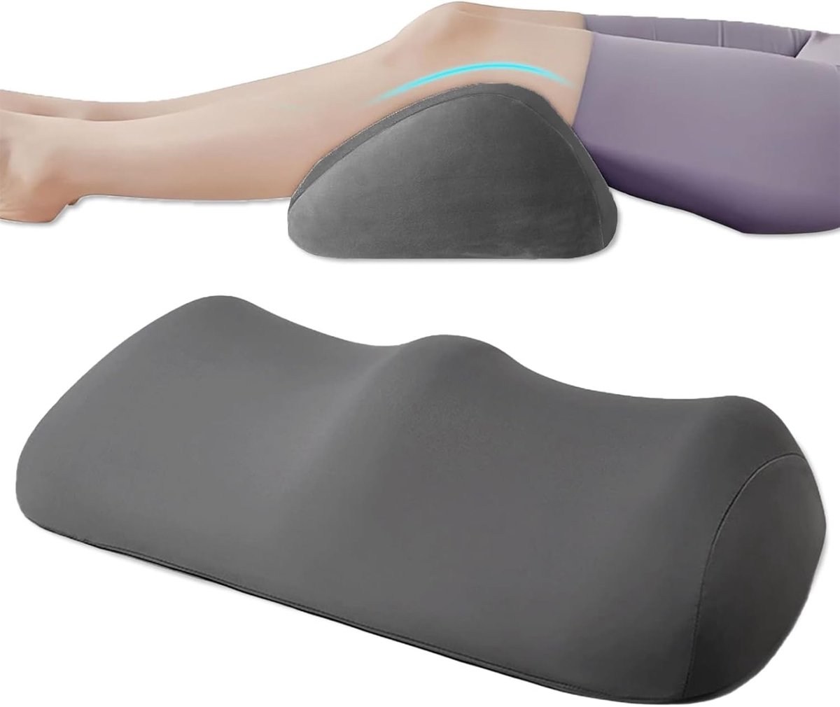 Kussen voor beenverhoging - ergonomisch ontwerp - memory foam - bevorderd bloedcirculatie - ShopVlot