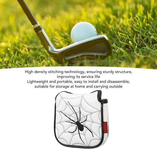 Putter Cover Mallet - Waterdicht - Sterke magnetische sluiting - Bescherming voor golfclubs - ShopVlot — afbeelding 3
