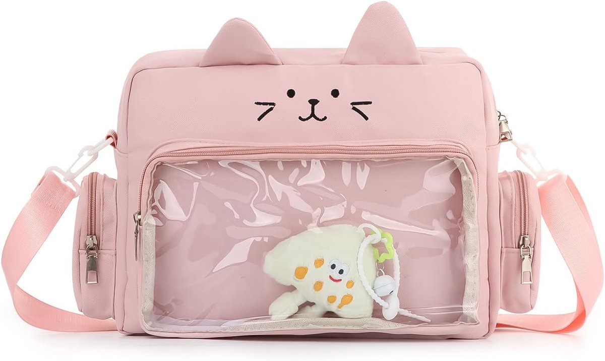Kawaii Messenger Bag - Meerdere vakken - Schoudertas - Perfect voor dagelijks gebruik - ShopVlot